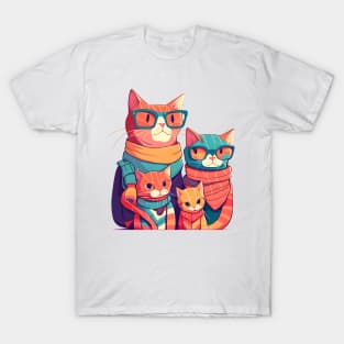 Cat Family T-Shirt